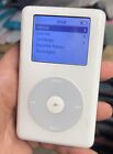 Apple iPod Classic 4th Generation White (20 GB) W/ 2,100 Songs Good Used Working
