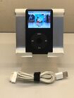 VTGApple iPod Classic 6th Gen 80GB Black A1238 MB147LL/A 2600 SONGS TESTED/WORKS