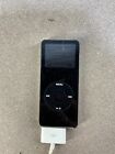 Apple iPod Model: A1137 Nano 1st Generation Black 1 GB Black With charging cord
